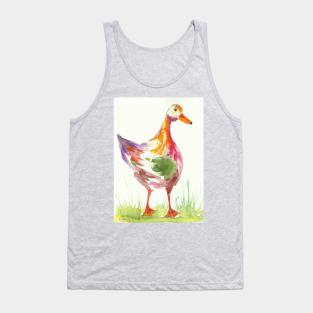 Colourful Duck Tank Top